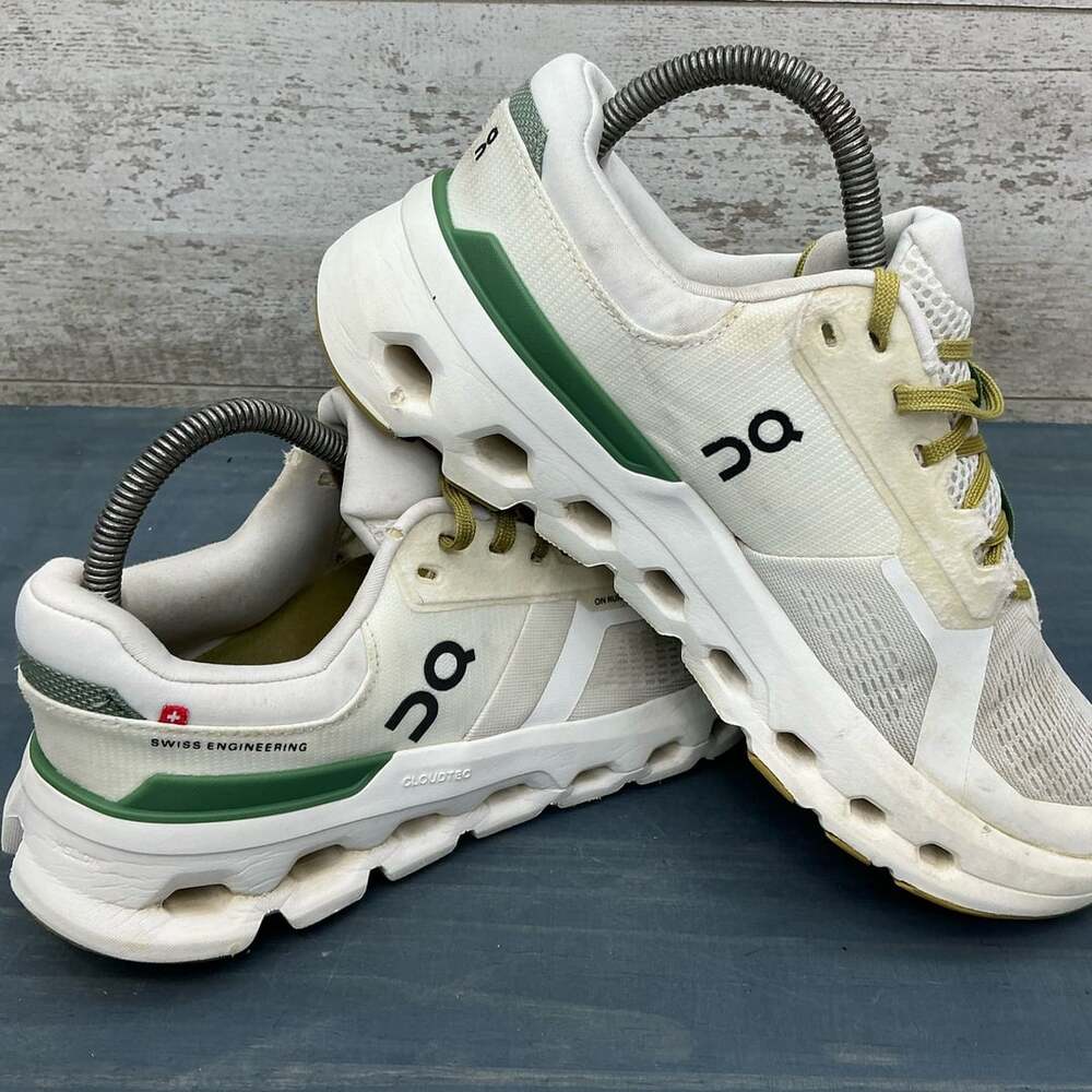 On Running Cloudrunner 2 Undyed Green Road Running Shoes Women's Size US W8